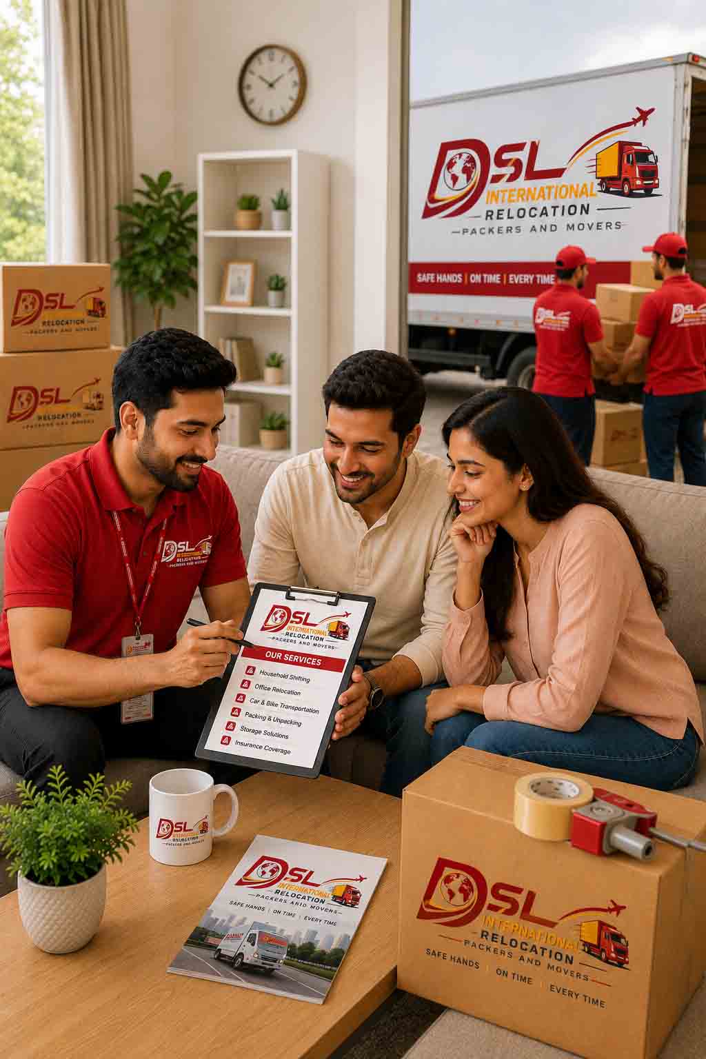DSL International Packers and Movers FAQ